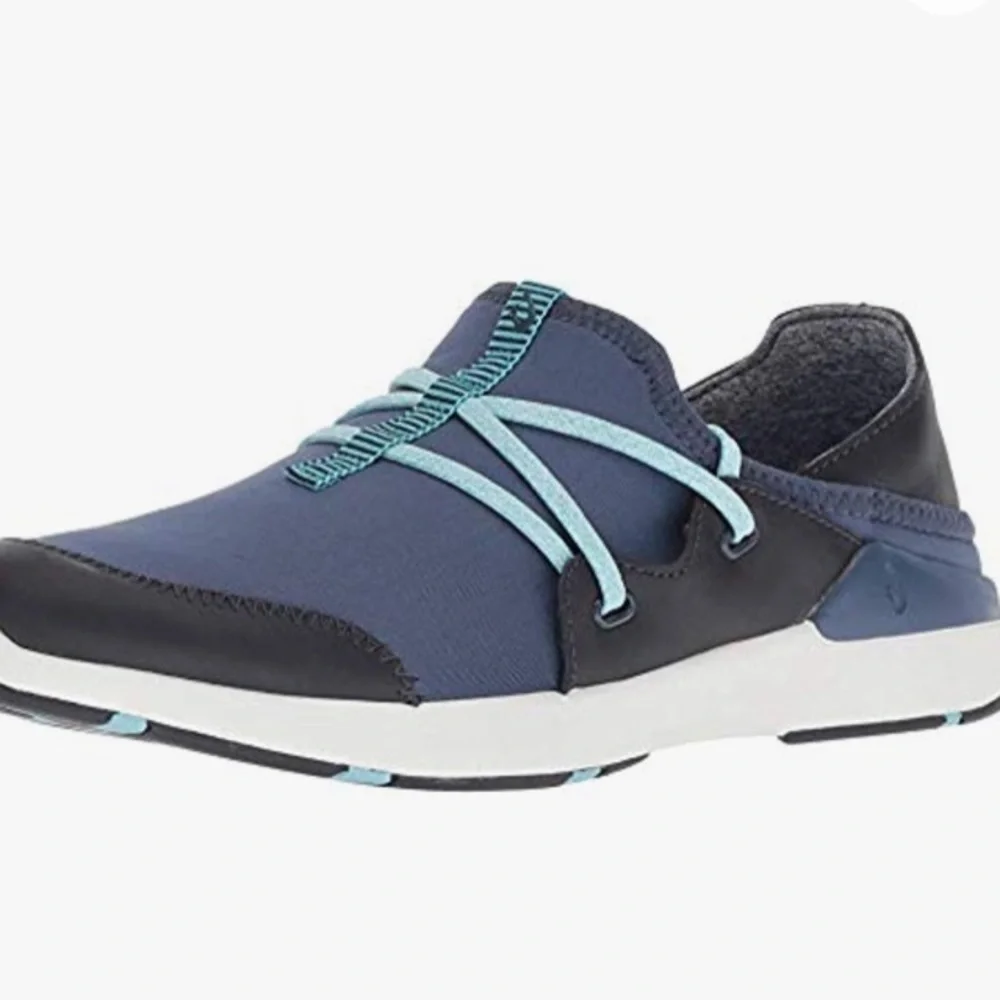 Olukai NEW Miki Li Convertible Sneaker BLUE 8 - no box Retail $139